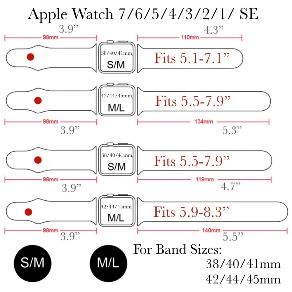 Mickey Mouse Silicone Watchband for Apple - Picture 14 of 16